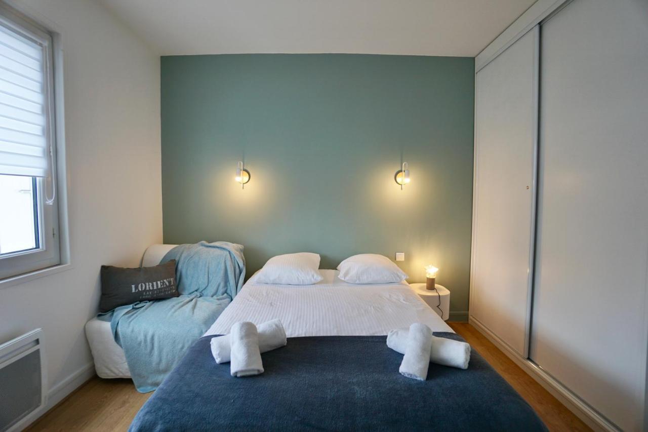Le Bellevue *A 2 Pas De La Mer * Hyper Centre* Larmor-Plage Exterior foto